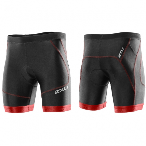 2XU Perform tri short 7" Herren schwarz-rot 2015 MT2705b MT2705b